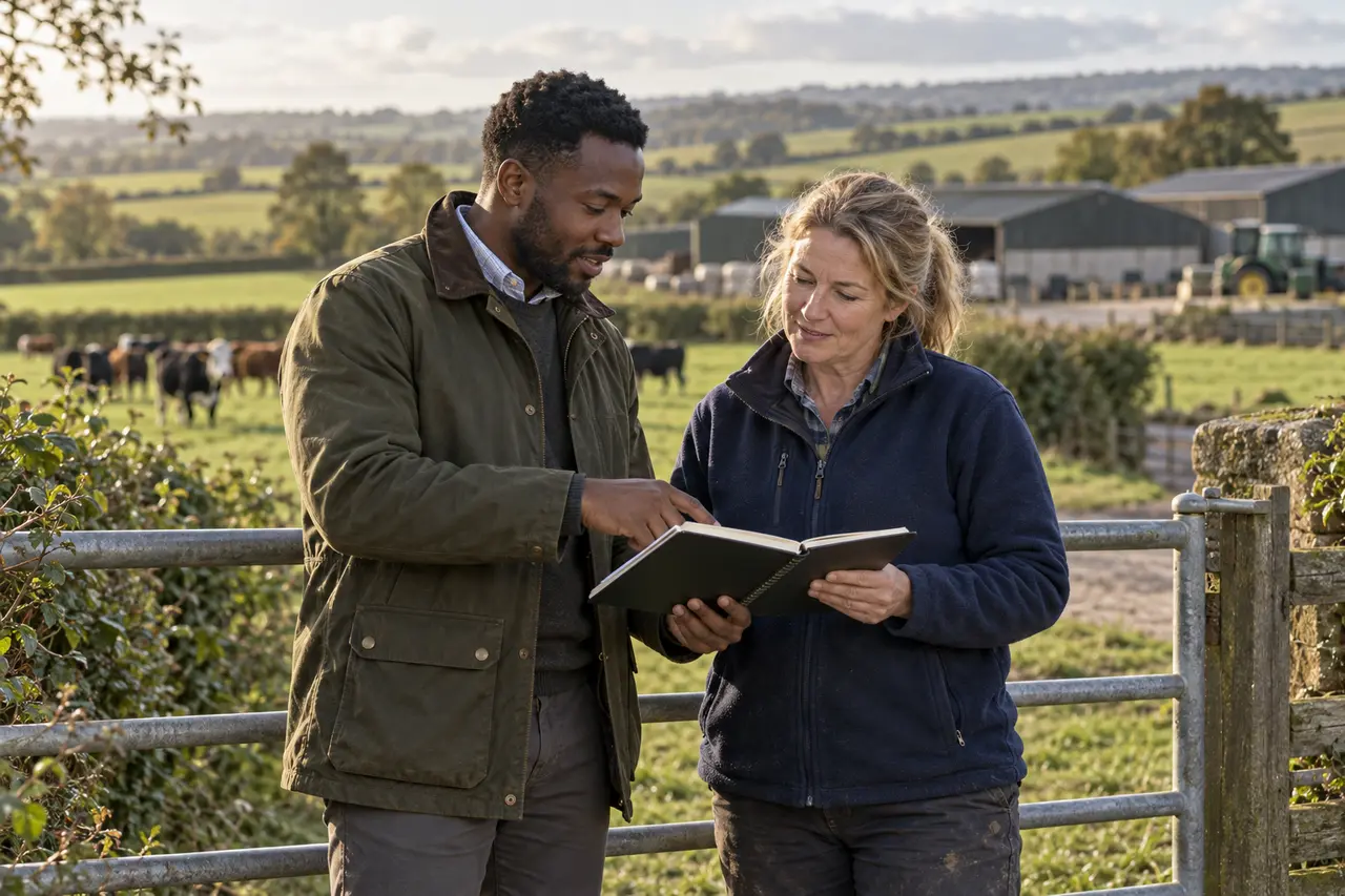 Farm-side conversation about workforce requirements